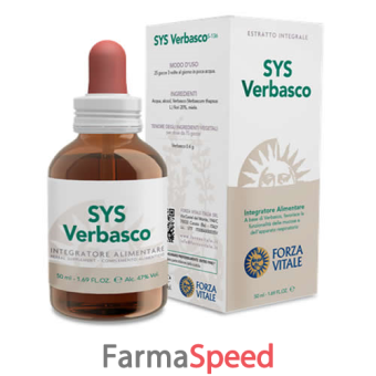 sys verbasco gocce 50 ml