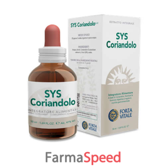 sys coriandolo gocce 50 ml