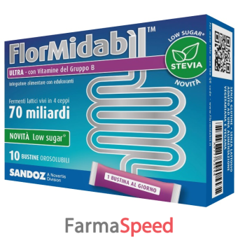 flormidabil ultra 10 bustine con stevia