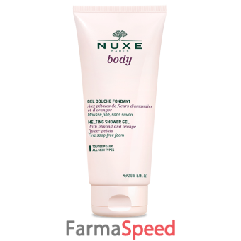 nuxe body gel douche fondant 400 ml