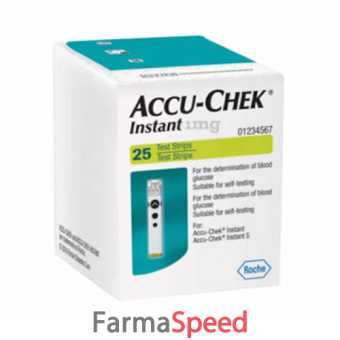 accu-chek instant 25 strips