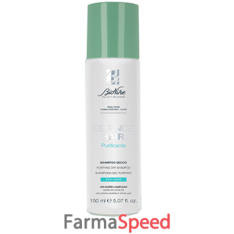 defence hair shampoo secco purificante 150 ml