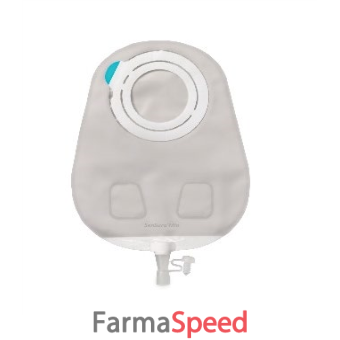 sensura mio flex sistema 2 pezzi con aggancio adesivo sacca multichamber per urostomia rivestita 35mm da 550 ml 30 pezzi