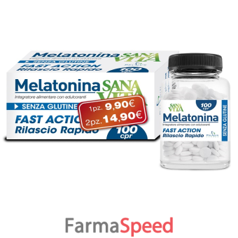 sanavita melatonina 100 compresse