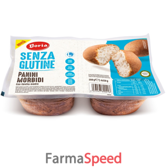 doria panini morbidi 4x50 g