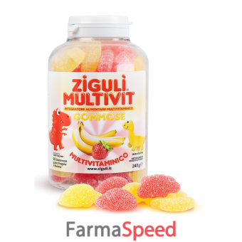 ziguli multivit fragola e banana 60 gommose