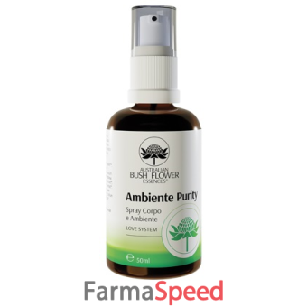 australian bush flowers essences ambiente purity vaporizzatore 50 ml