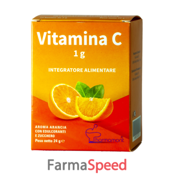 vitamina c polvere aroma arancia 12 bustine 18 g