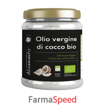olio vergine di cocco bio 500 ml alicamentis