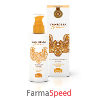 vaniglia kashmir talco liquido profumato 200 ml