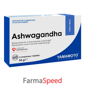 yamamoto research ashwagandha 60 compresse