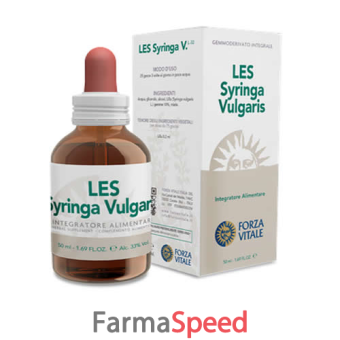 les syringa vulgaris gocce 50 ml