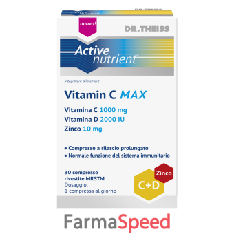 theiss vitamin c max 30 compresse