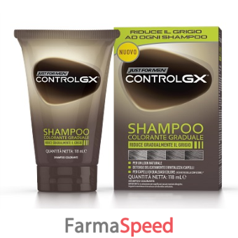 just for men control gx shampoo colorante graduale 150 ml