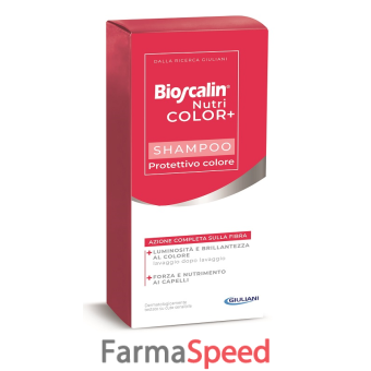 bioscalin nutricolor plus shampoo protettivo colore 200 ml