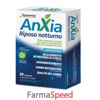 anxia dynamica riposo notturno 30 compresse