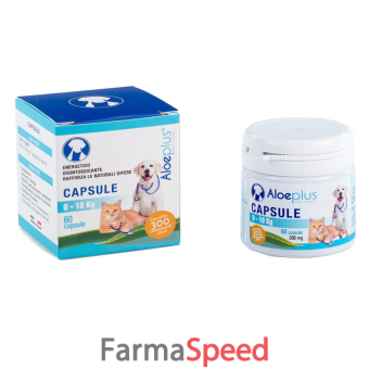 aloeplus capsule cani gatti 0-10 kg