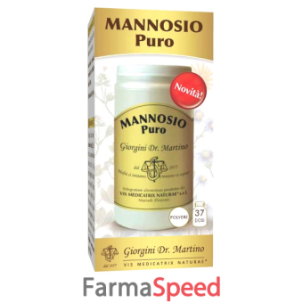 mannosio puro polvere solubile 75 g