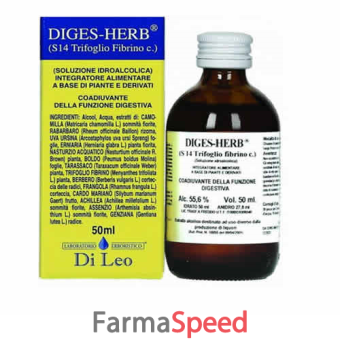 diges herb s14 trifoglio fibrino 50 ml