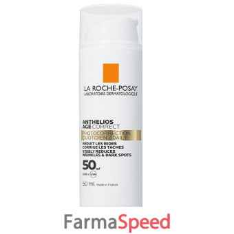 la roche posay anthelios age correct spf 50 50 ml