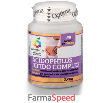 colours of life acidophilus bifido complex 60 capsule 500 mg