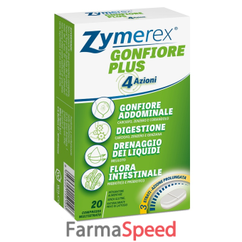 zymerex gonfiore plus 20 compresse