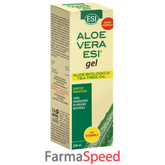 esi aloe vera gel vitamina e + tea tree 200 ml