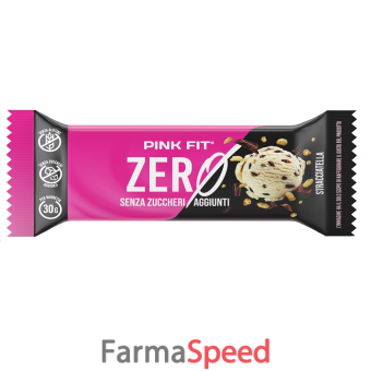 pink fit bar zero stracciatella 30 g
