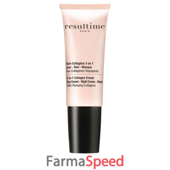 resultime soin collagene 3 en 1 jour - nuit - masque 50 ml