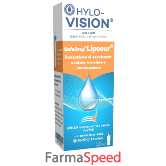 hylovision safe drop lipocur collirio 10 ml