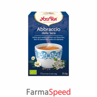 yogi tea abbraccio della sera 17 filtri astuccio 30,60 g