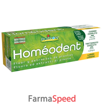 homeodent dentifricio limone nuova formula 75 ml