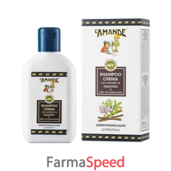 l'amande marseille shampoo crema liquirizia antiforfora dermopurificante 200 ml