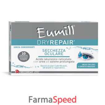 eumill dryrepair gocce oculari 10 pezzi da 0,5 ml