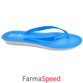 infradito gelato arcobaleno con plantare gel light blue 41/42 1 paio