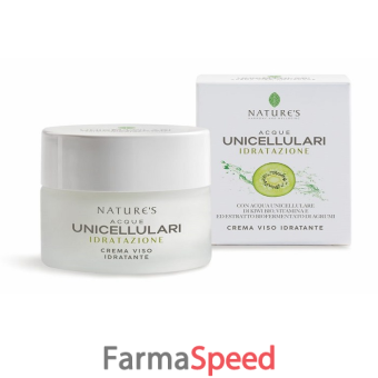 nature's acque unicellulari crema viso idratante 50 ml