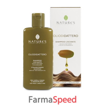 nature's olio di dattero shampoo lisciante 200 ml