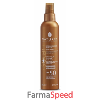 natures i solari spray fluido spf50 200 ml