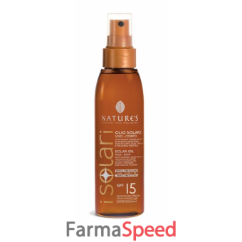 nature's i solari olio solare viso corpo spf 15 150 ml
