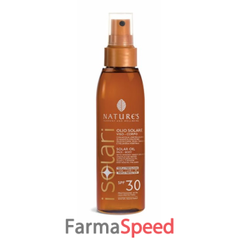 nature's i solari olio solare viso corpo spf 30 150 ml
