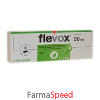 flevox gatto 1 pip 50 mg 
