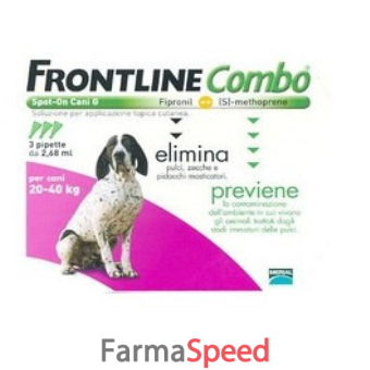 frontline combo cani grandi 3 pipette 