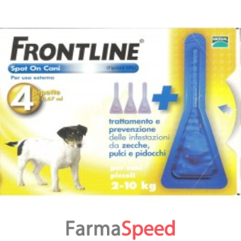 frontline spot on cani piccoli 3+1 pipette