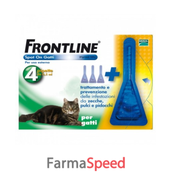 frontline spot on gatti 3+1 pipette 0,5 ml