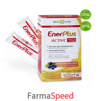 biosline ener plus active 15 bustine x 10 ml