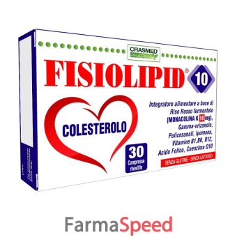 fisiolipid 10 colesterolo 30 compresse