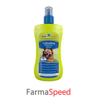 furminator shampoo secco perdita pelo per cani 250 ml