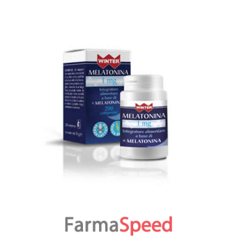 winter melatonina 1 mg 200 compresse
