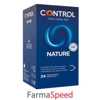 profilattico control new nature 2,0 24 pezzi