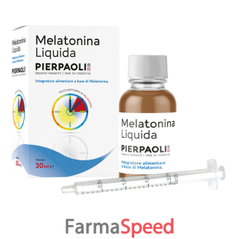 melatonina liquida 1mg/0,5ml pierpaoli 30 ml